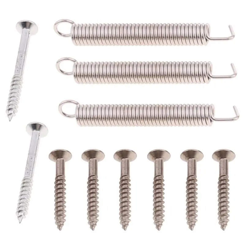 

1 Set 6String Flat Saddle Single Tremolo Bridge System for Electric Guitar