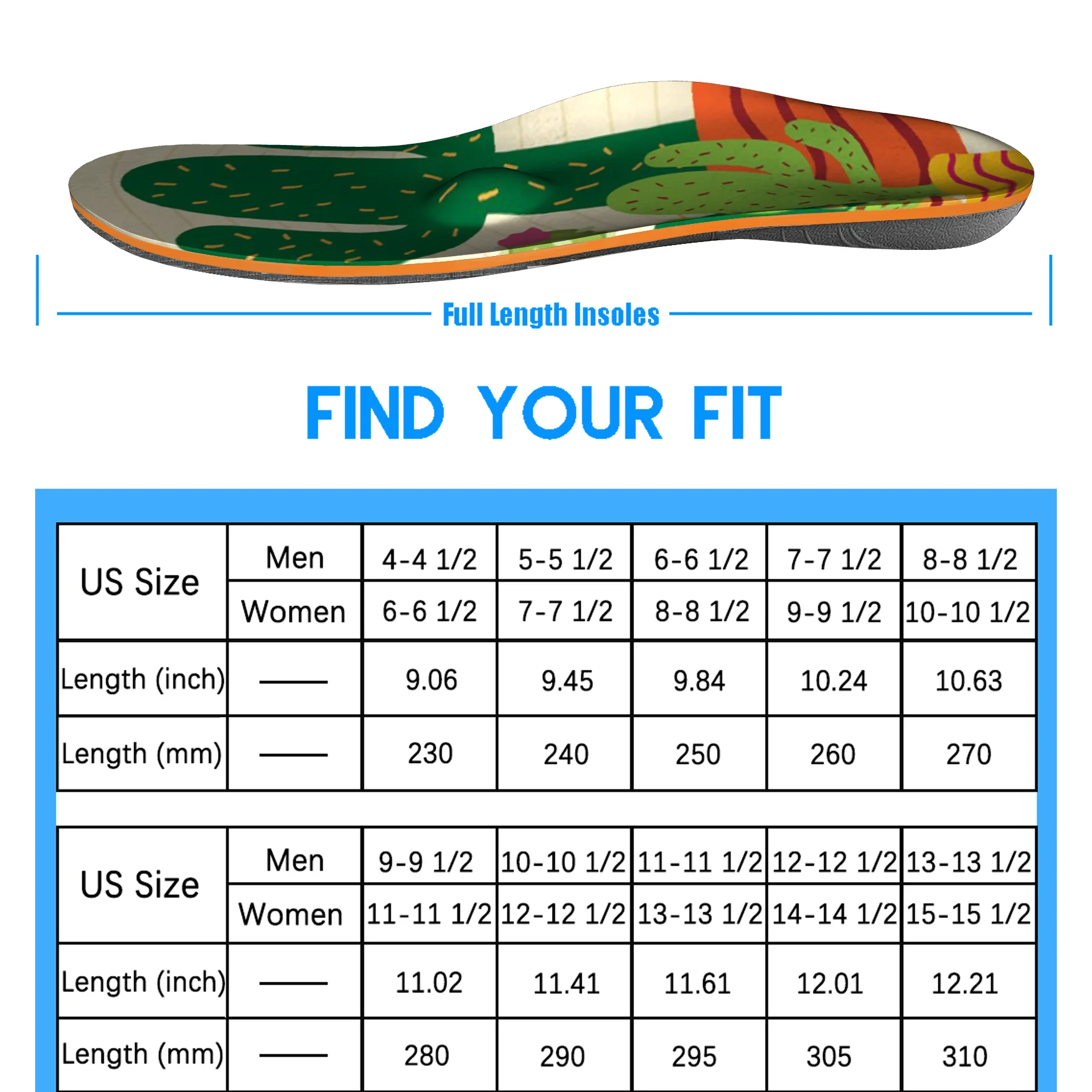 Простая конструкция противоскользящая амортизирующая дышащая стелька с