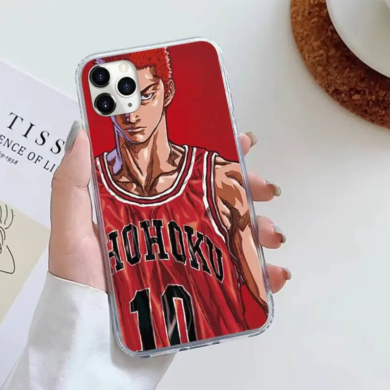 

Anime SLAM DUNK basketball Phone Case For iphone 12 5 5s 5c se 6 6s 7 8 plus x xs xr 11 pro max