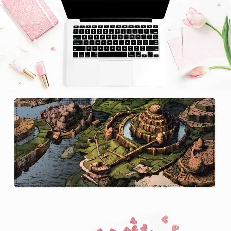 

Top Quality Laputa Castle In The Sky Gamer Play Mats Mousepad Free Shipping Large Mouse Pad Keyboards Mat