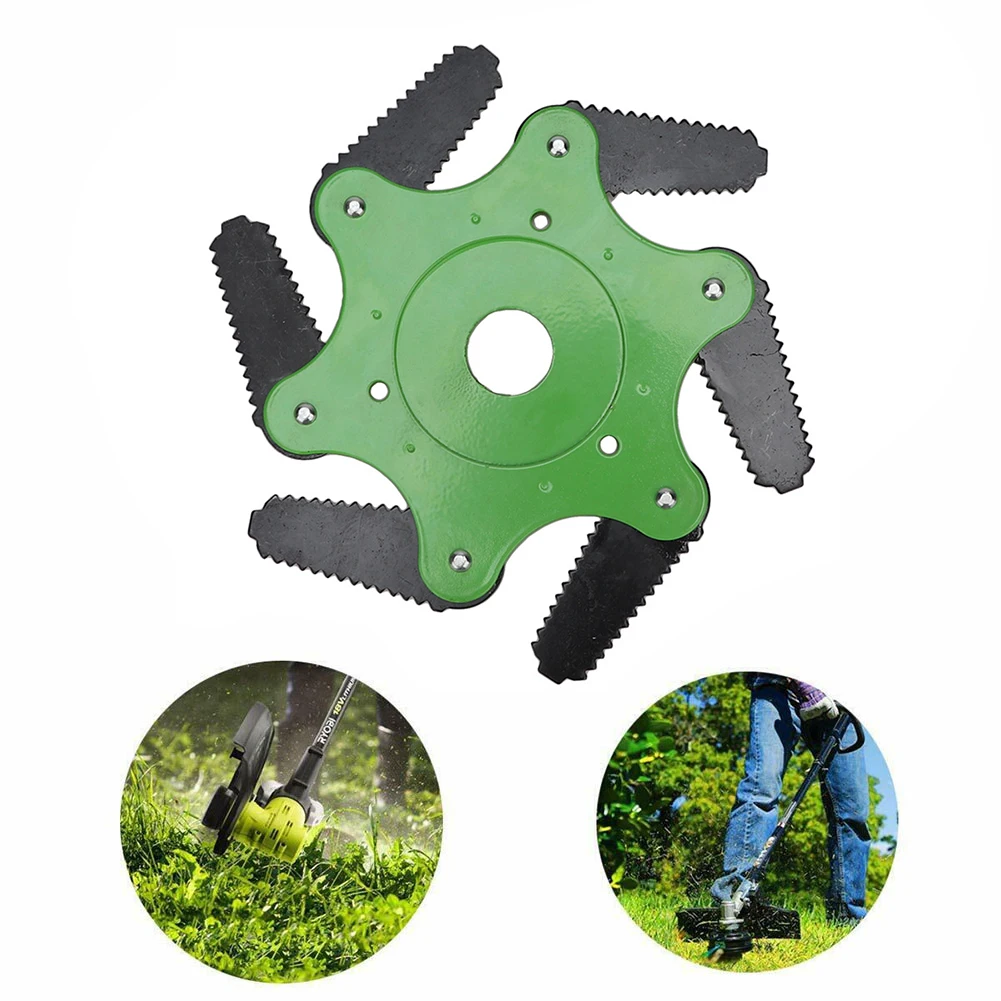 Стальное лезвие для кустореза прочная Головка триммера травы и газона из