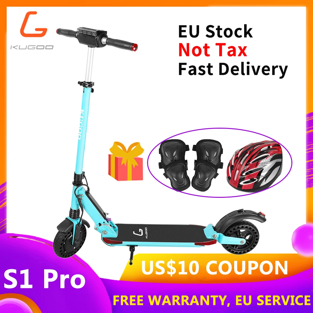 [Польша корабль] KUGOO S1 PRO складной электрический скутер 7.5AH 30 км/ч 350 Вт мотор с ЖК-дисплеем M365 умный Скутер PK Ninebot