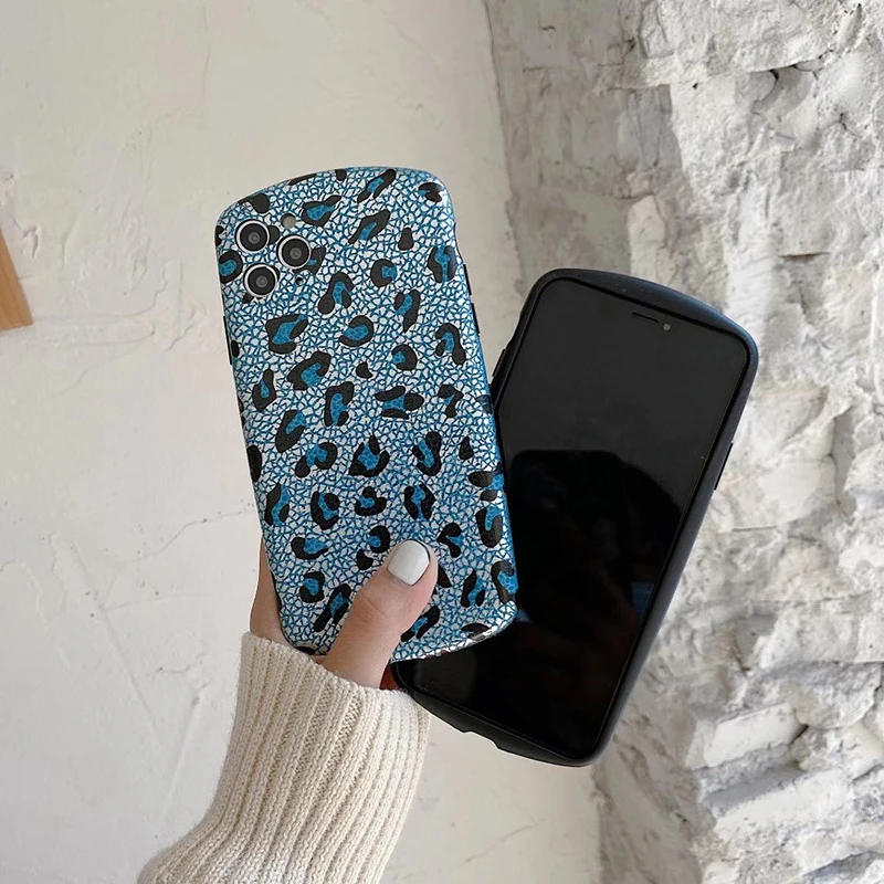 Luxury sexy Leopard Wrist support phone case for apple iphone 7 8 Plus X XS XR MAX 11 Pro SE 12 MiNi zebra back cover | Мобильные