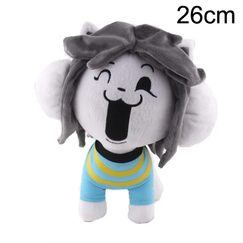Deltarune Undertale 2 Frisk Chara Sans Asriel Happstablook Temmie Undyne Lancer Ralsei Мягкая кукла плюшевая игрушка Детские подарки - Цвет: Temmie