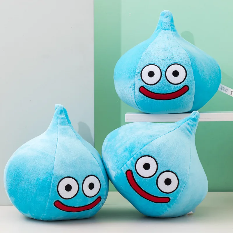26 см новые игры Dragon Quest улыбка Slime Плюшевые игрушки мультфильм аниме плюшевые для