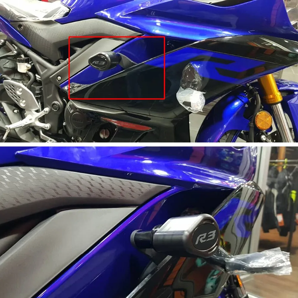 Для YAMAHA YZF-R3 R3 YZF R 3 аксессуары для мотоциклов защита от падения рамка ползунок обтекатель защита от Краш накладка протектор