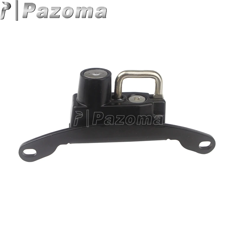 Левая сторона черный мотоциклетный шлем замок автомобильный Стайлинг крюк с 2