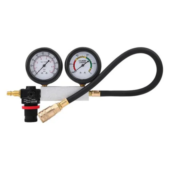 

Tu-21 Cylinder Leak Tester Petrol Engine Compression Leakage Leakdown Detector Kit Diagnostics Tool