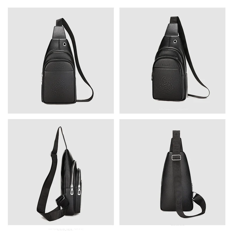 Модное на одно плечо мужская нагрудная сумка высокого качества Органайзер