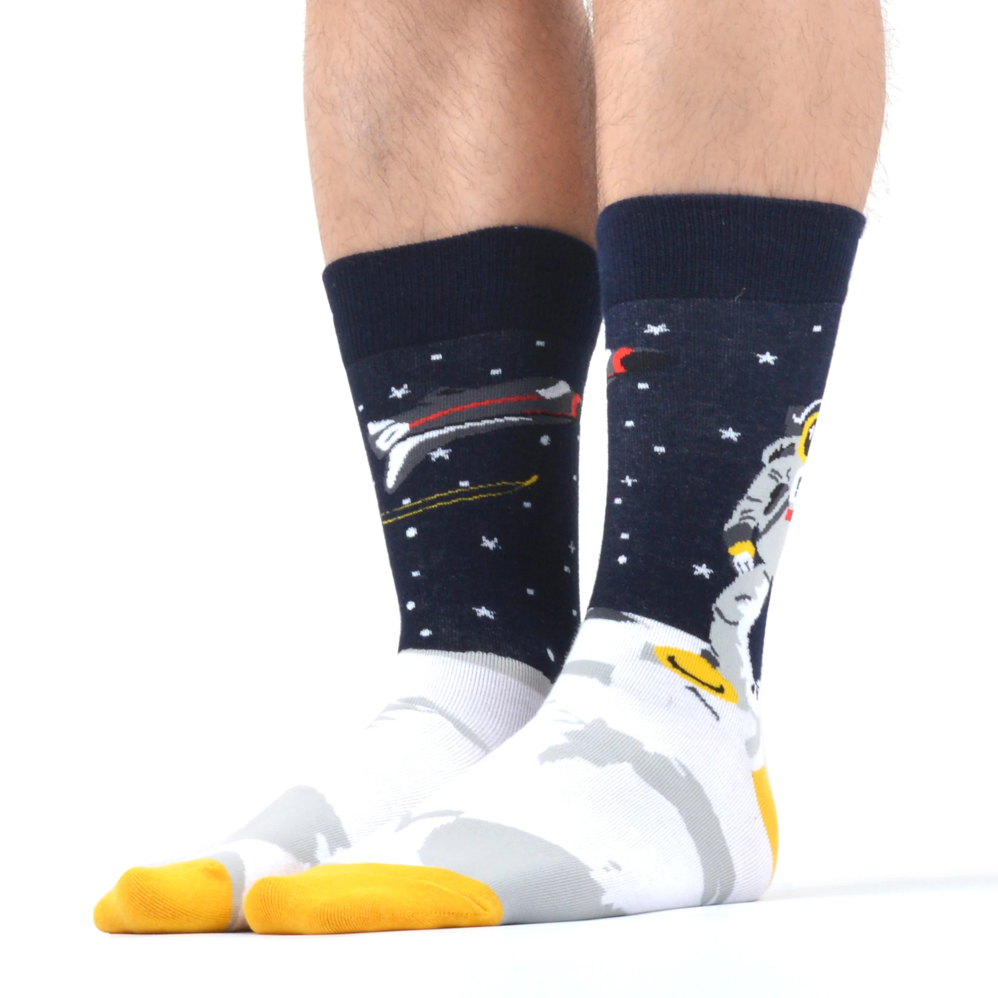 SANZETTI/5 пар хит продаж мужские носки цветные смешные чесаные хлопковые свадебные с