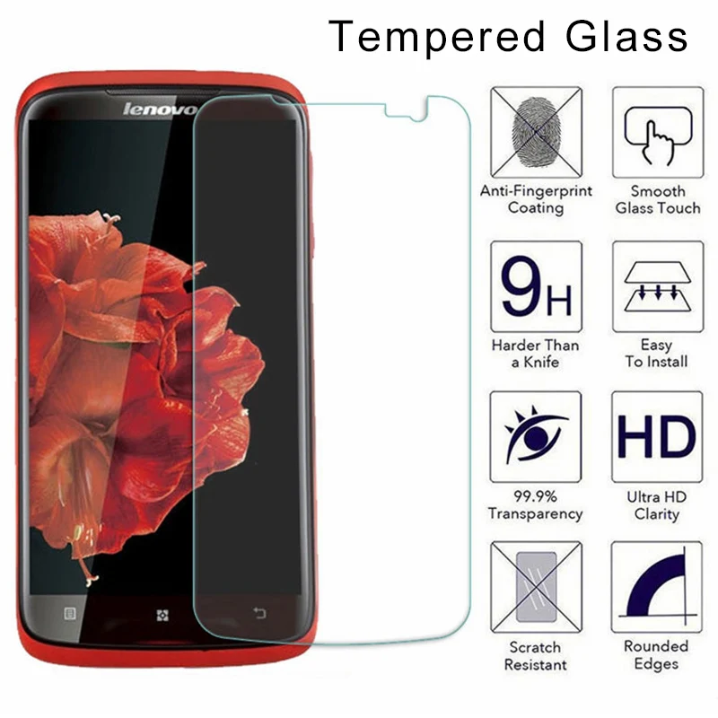 Фото Закаленное стекло для Lenovo P780 P2 P1 защитное протектор экрана S5 Pro S60 S960 S860 S850 S650 9H HD