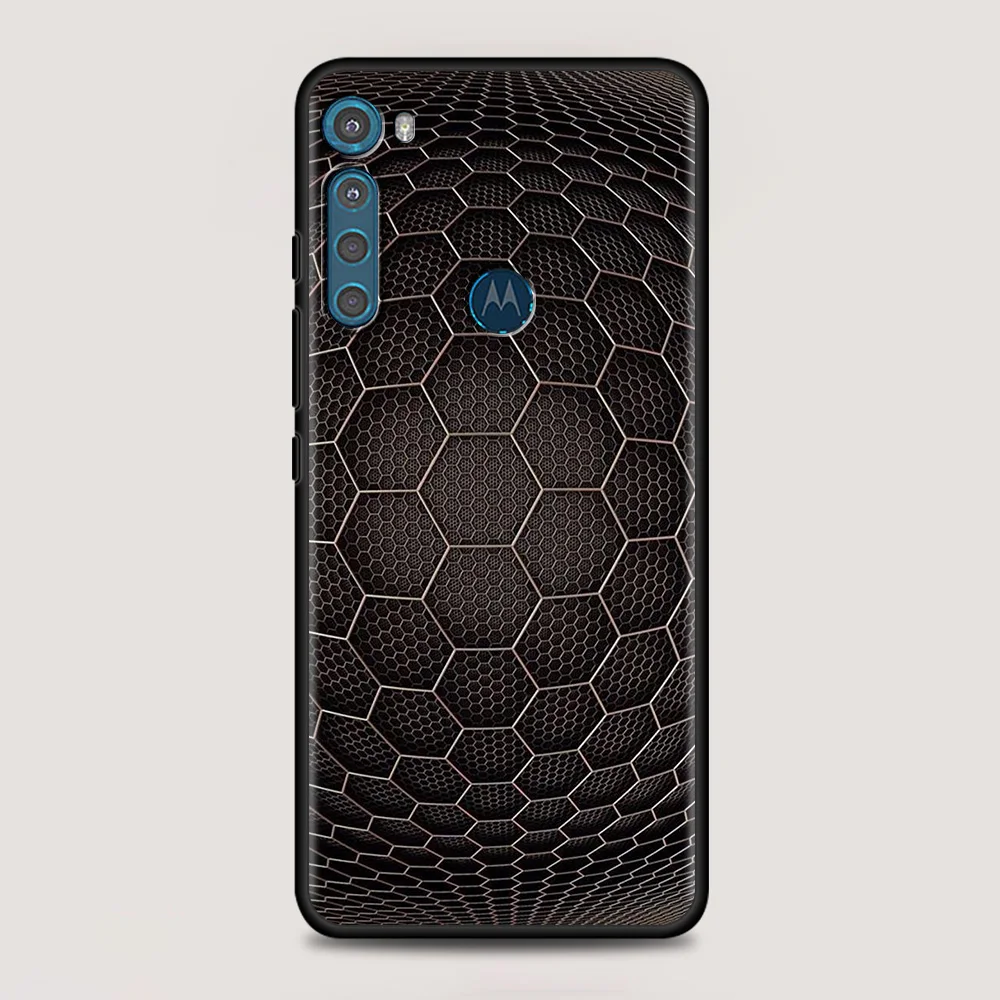 for motorola one fusion case for moto g10 g9 g8 plus play power one g20 g30 g40 g50 g60 edge 20 phone shell fashion carbon fiber free global shipping