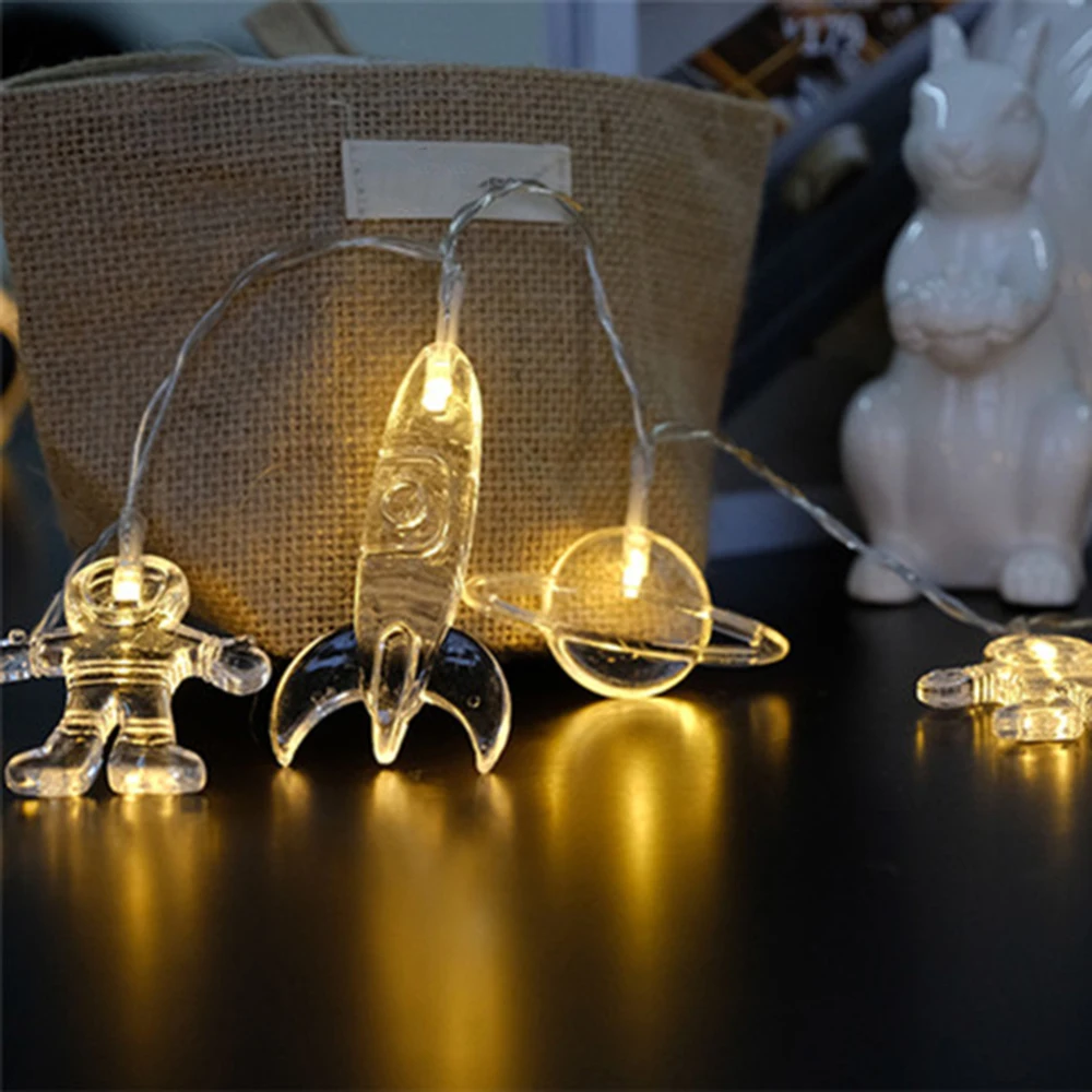 Светодиодный гирлянды праздник в честь рождения ребенка Рождество декор для