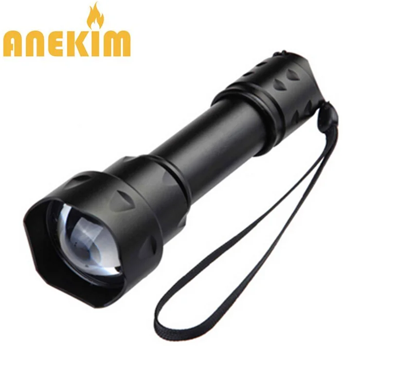 1 laser 850nm ANEKIM T20 инфракрасный лазер 850nm zoom Инфракрасный фонарик 940nm инфракрасное ночное видение охотничий фонарик для устройства ночного видения - Испускаемый цвет: 1 laser 850nm