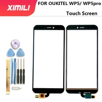 5 5 original touch screen for oukitel wp5 touch screen digitizer panel assembly 100 tested lens sensor for wp5 protools