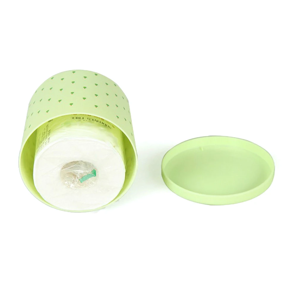 Home Napkin Holder Plastic Box Container Roll Paper Tissue Storage Case Wipes Dust Cover Roll Paper Towel Canister Dispenser