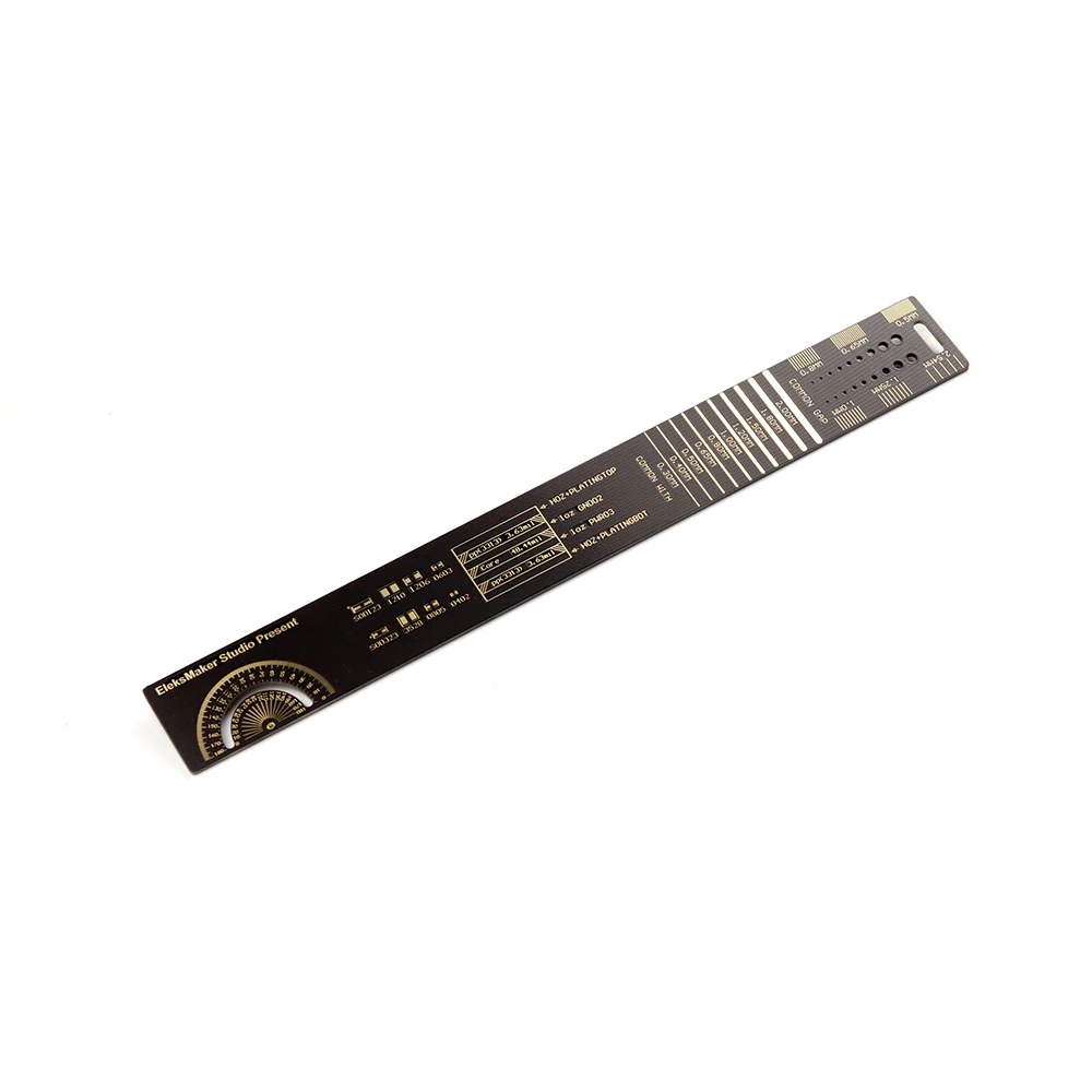 EleksMaker 25 см PCB линейка электронный измерительный инструмент резистор микросхема