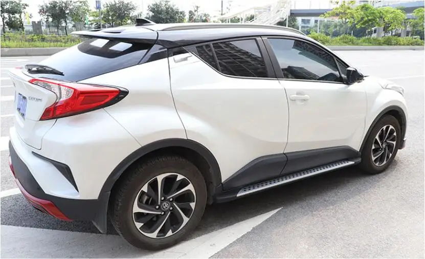 Алюминиевый сплав и АБС автомобиля бег подножка Nerf бар для Toyota CHR 2017 2018 2019 авто