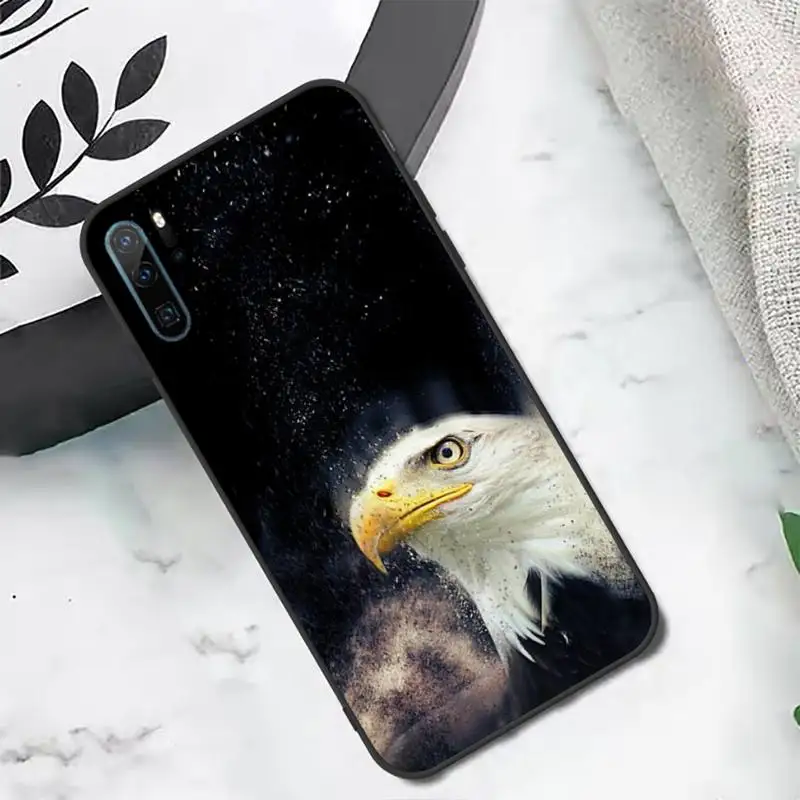 

bald eagle Phone Case For Huawei Y5 Y6 II Y7 Y9 PRIME 2018 2019 NOVA3E P20 PRO P10 Honor 10