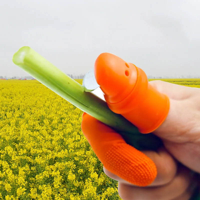 Thumb Cutter Gardening Tools Pruning Shears Garden Picking Plant Vegetables Separator Finger Tool Multifunction Kitchen | Инструменты