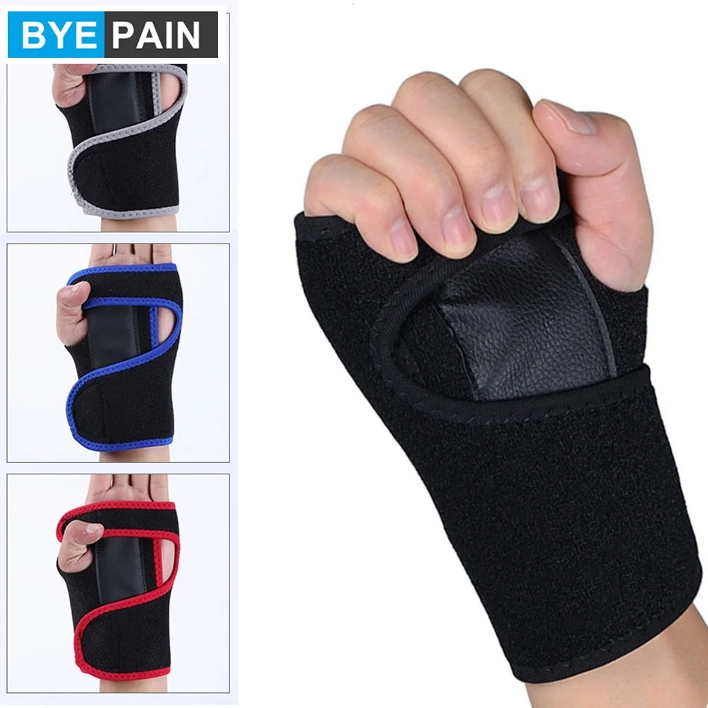 1 пара поддержки запястья BYEPAIN фиксатор для поддержка туннеля тендонита