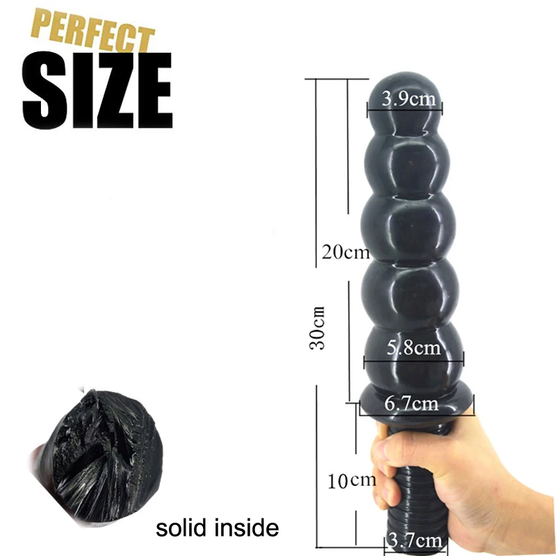 Огромный черный фаллоимитатор большие анальные бусины пробка большой женский