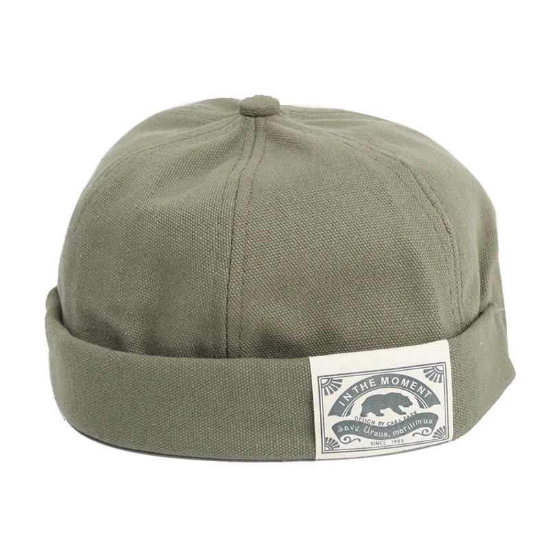 12 Pieces/Lot Men's Women's Beanies Cap Hat Brimless Sailor Docker Caps Wholesale Link Mix Colors