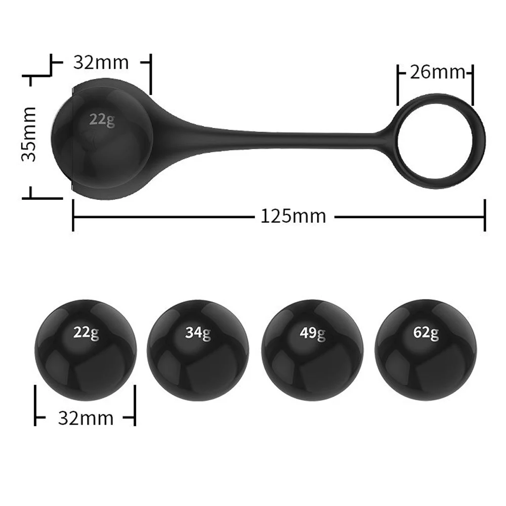 Усиленный тренажер для головки члена удлинитель пениса кольцо на пенис 4 шара