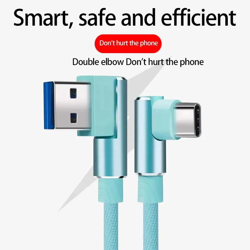 DUSH Micro USB Cable 2A Fast Charger Cord Suntaiho 90 Degree Elbow Nylon Braided Data For iPhone Samsung/Sony/Xiaomi | Электроника