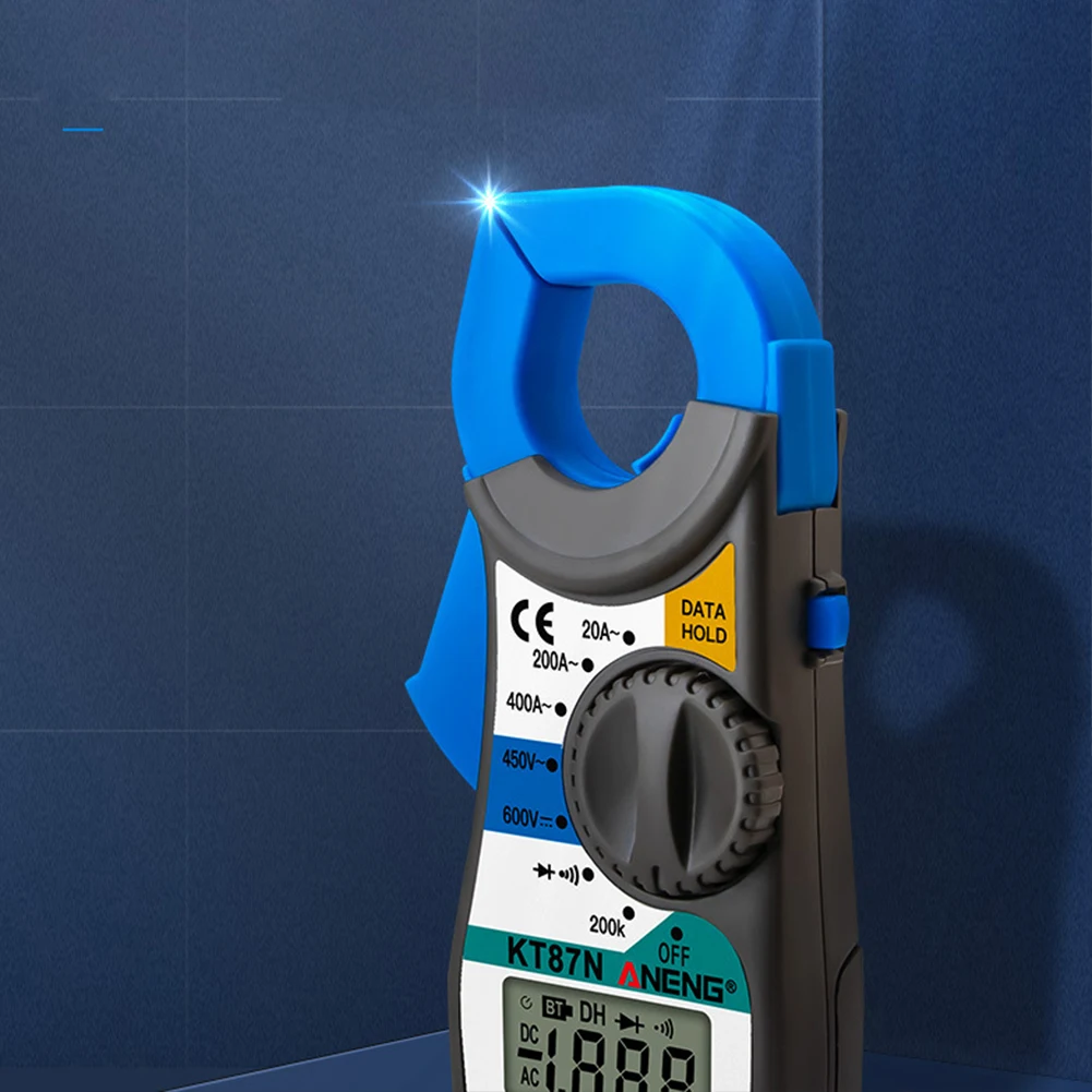 

MT87 Mini Digital Clamp Meters LCD AC/DC Voltage AC Current 600V True RMS Multimeter Capaciance Electrical Megger Tester