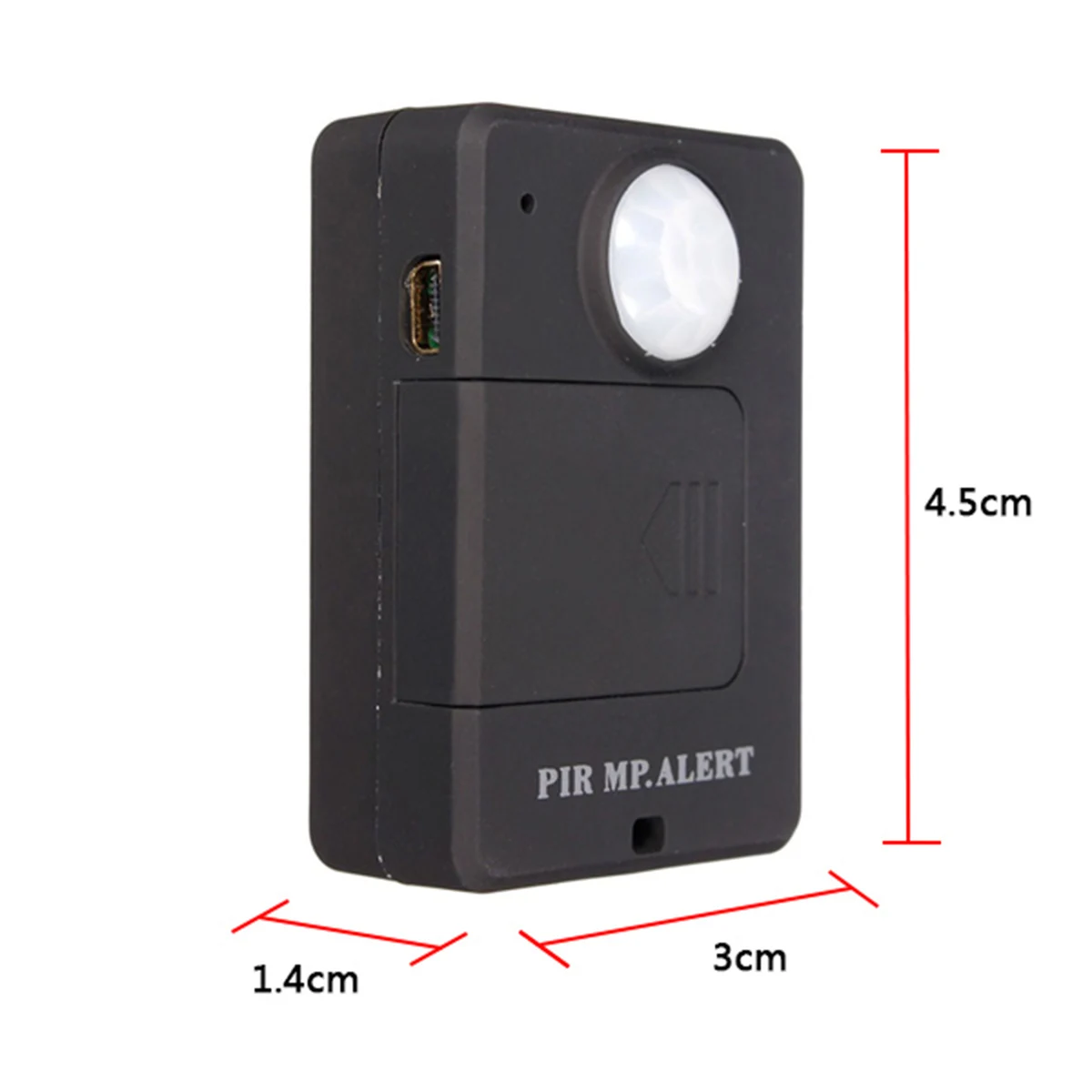 

Mini GSM PIR Alarm Motion Sensor Alarm Infrared Wireless GSM Alarm Anti theft Motion Detector High Sensitivity