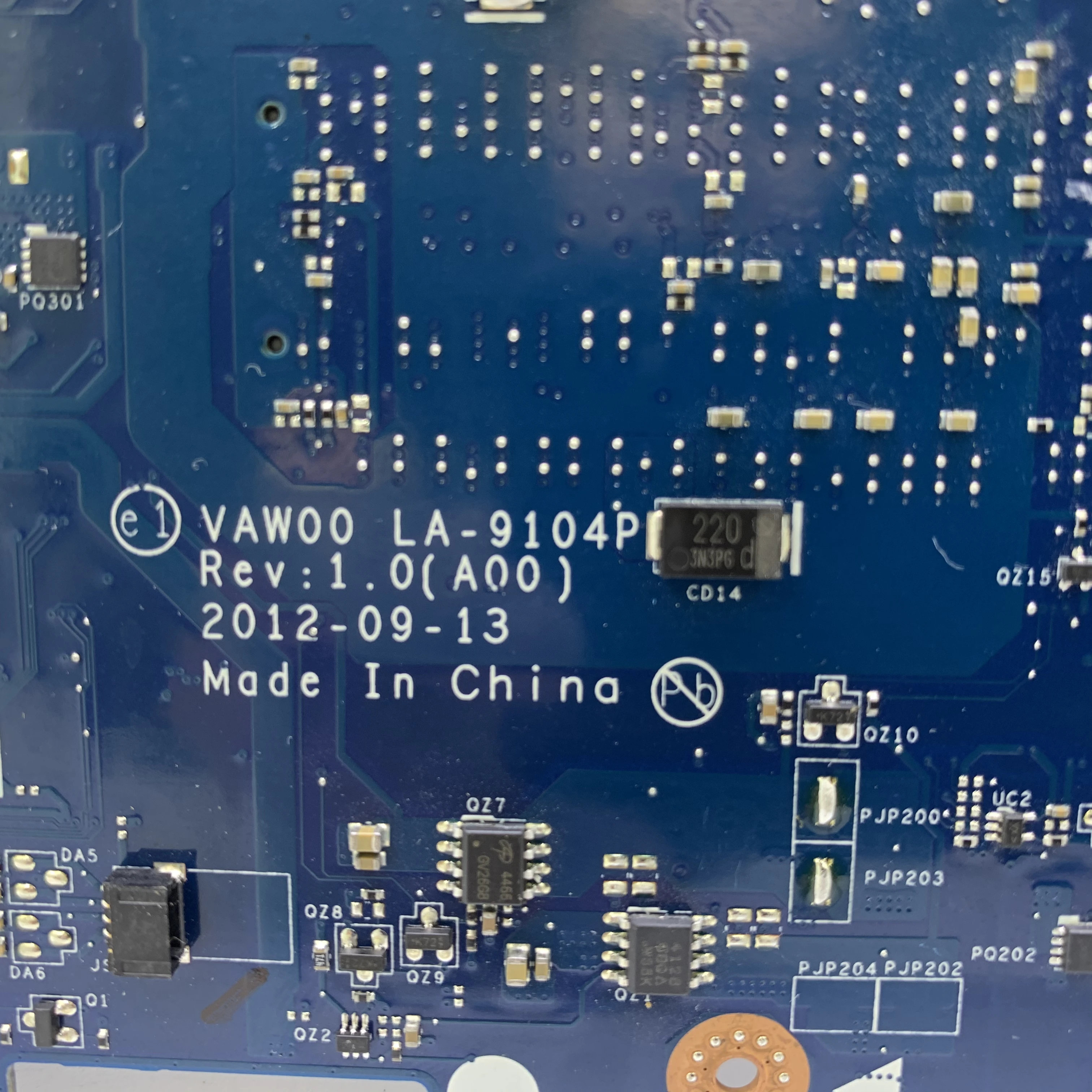 KEFU VAW11 LA 9104P для DELL Inspiron 15 3521 5521 материнская плата ноутбука i7 3537U оригинальный тест
