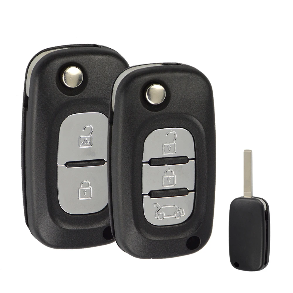 OkeyTech дистанционный Складной автомобильный ключ для Renault Fluence Clio Megane Kangoo Modus Captur