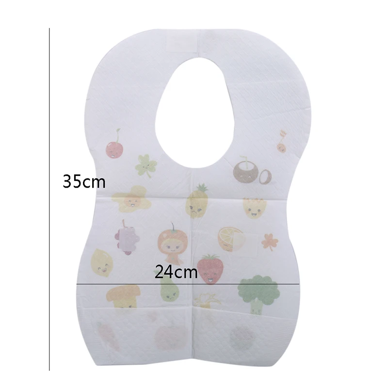 Newborn Baby Disposable Bib Saliva Towel Kids Waterproof Feeding Rice Infant Portable Eating Accessories Supply | Детская одежда и