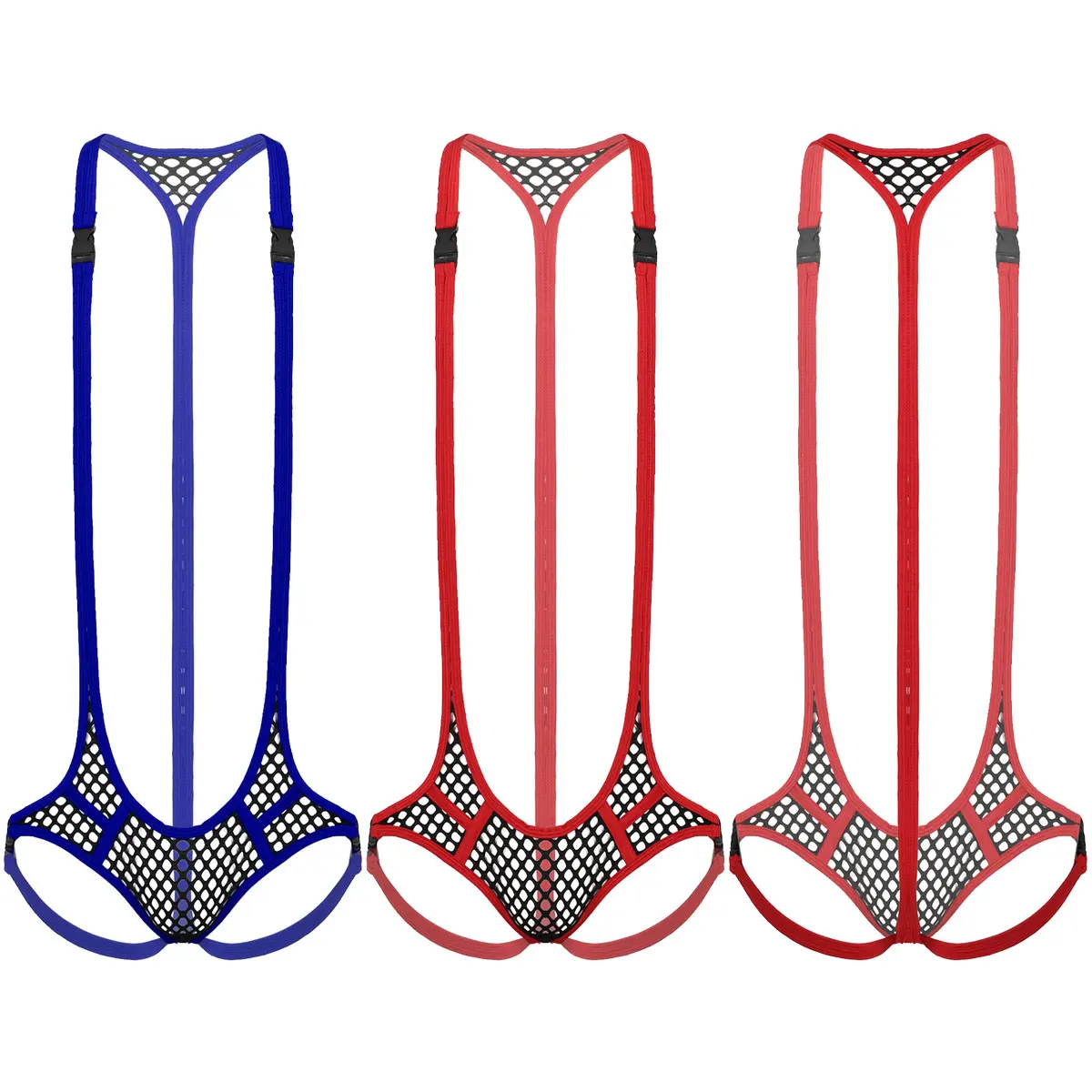 TiaoBug мужское прозрачное Сетчатое Эротическое нижнее белье сексуальное боди