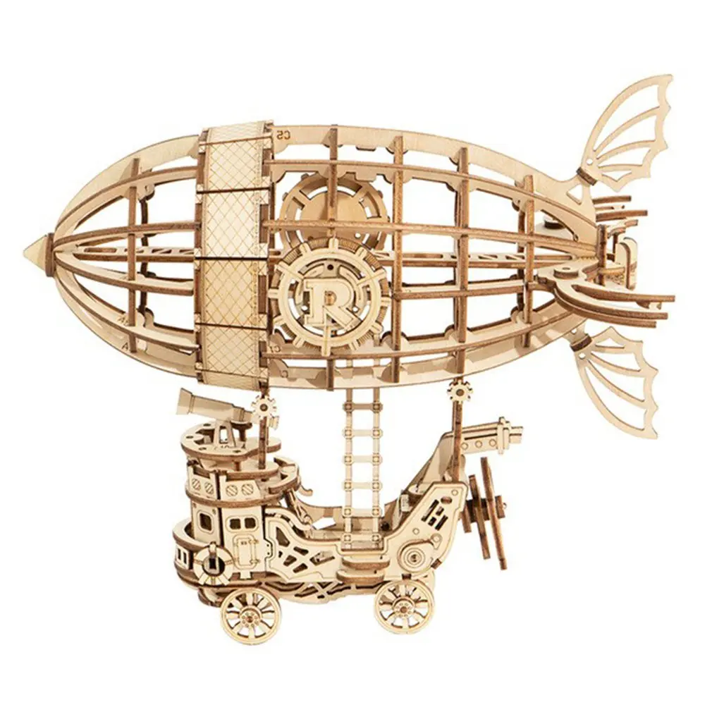 

Retro Diy 3D Hand Crank Film Projector DIY puzzle wooden mechanical transmission antique box model assembled toy gift 3d puzzles