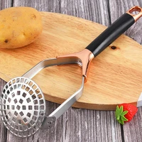 potato masher ricer puree pressed foldable juice maker stainless steel potato pusher smooth mashed potatoes crusher fruit tools