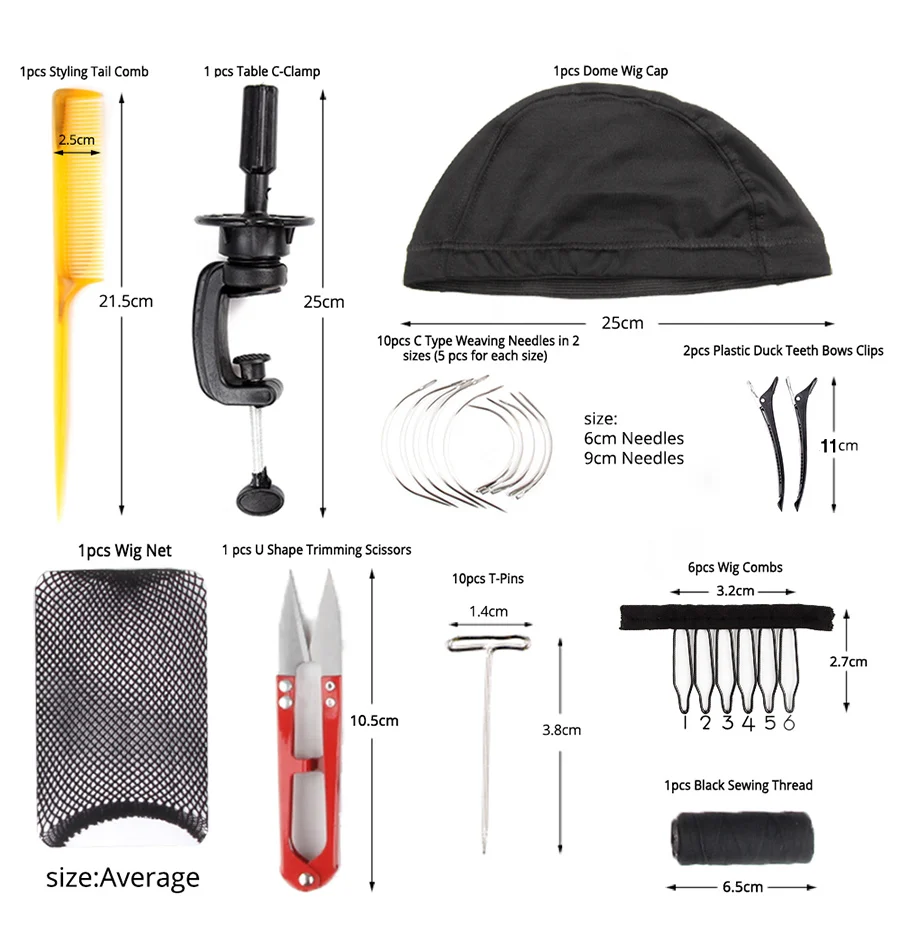 Набор для изготовления париков Alileader 11 шт./компл.|Стойки париков| |