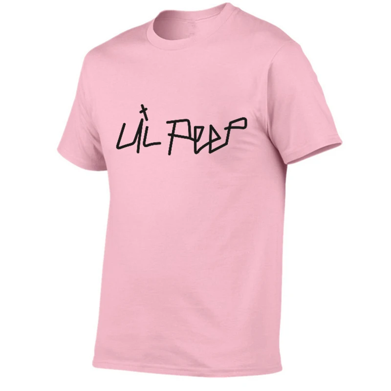 Футболка оверсайз для мужчин и женщин футболка с принтом LIL PEEP в стиле Харадзюку