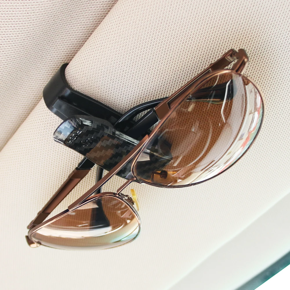 Автомобильные аксессуары держатель для очков зажим билета Skoda Fabia 2 3 Karoq Kodiaq Octavia