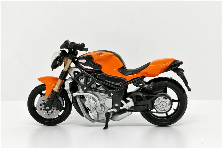 Bburago 1/18 1:18 масштаб MV Agusta Brutale S мотоцикл дисплей детская игрушка для мальчиков и