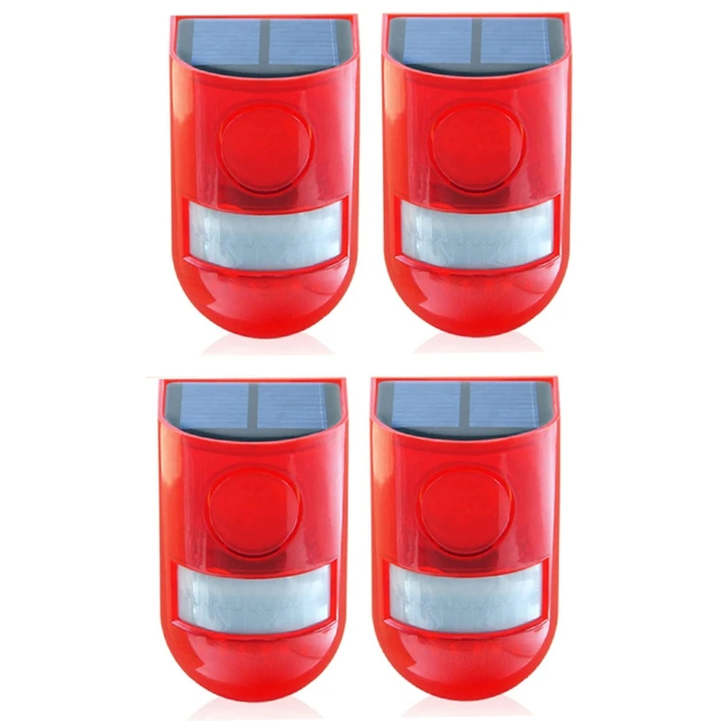 

4 шт., водонепроницаесветодиодный Светодиодная лампа с датчиком движения, 110 дБ