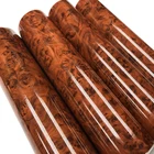 Водостойкая виниловая наклейка, 50 см х 500 см, с текстурой древесины Автомобильная фольговая пленка