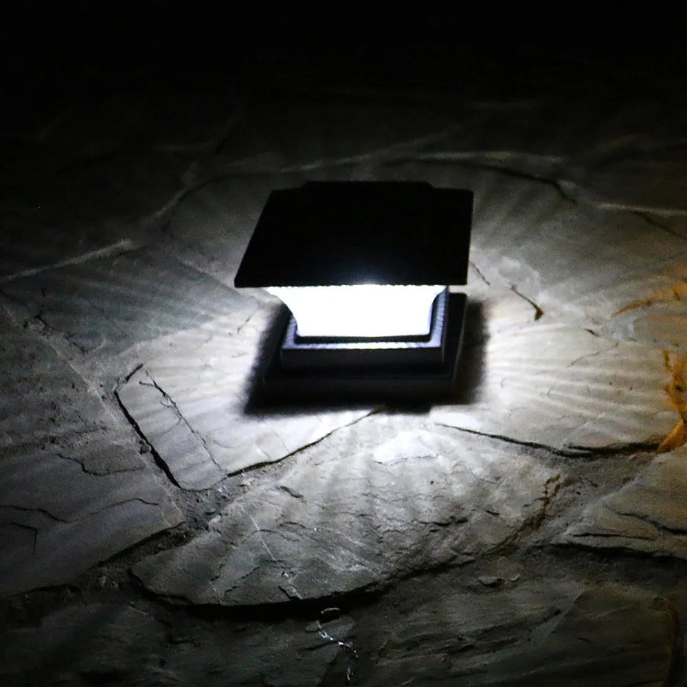 Солнечный светодиодный колонна светильник открытый фонарный столб лампа