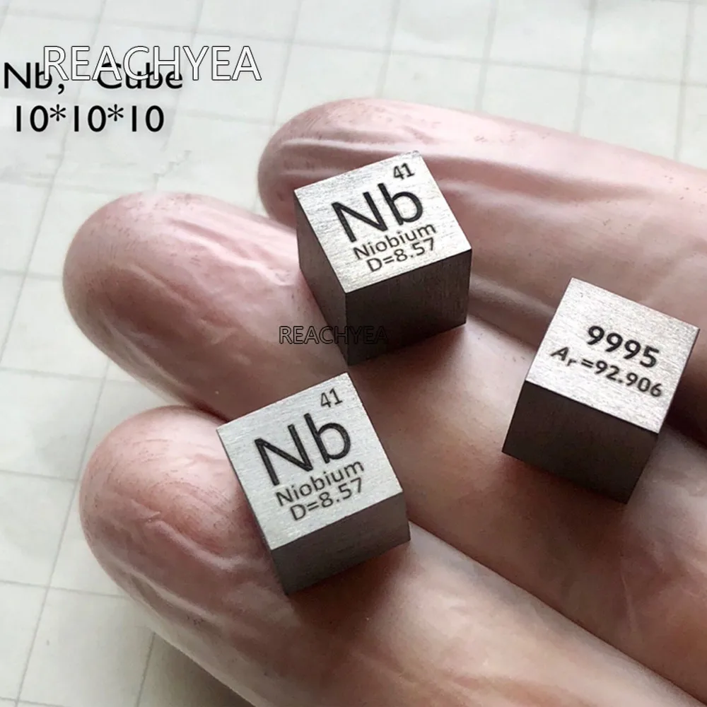 Элемент Cube 10 мм чистая плотность Кобальт никель медь цинк ниобий молибден Олово
