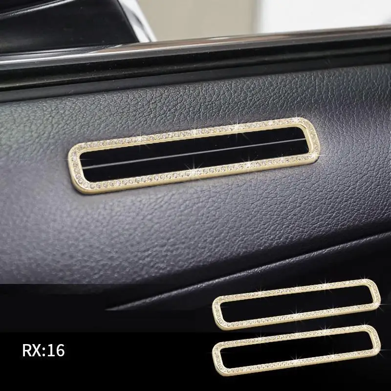 Хромовая Автомобильная Модифицированная интерьерная молдинги детали для