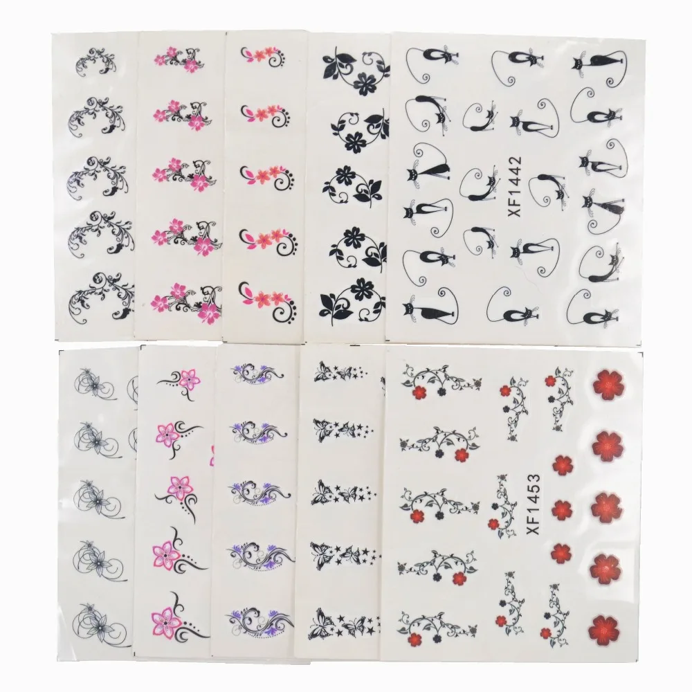 50 листов в разных стилях с водяным знаком горлышко форме цветами кошкой и т. д.