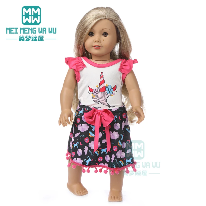 Куклы герои мультфильмов платье костюм для 43 см ухода за ребенком мам игрушка