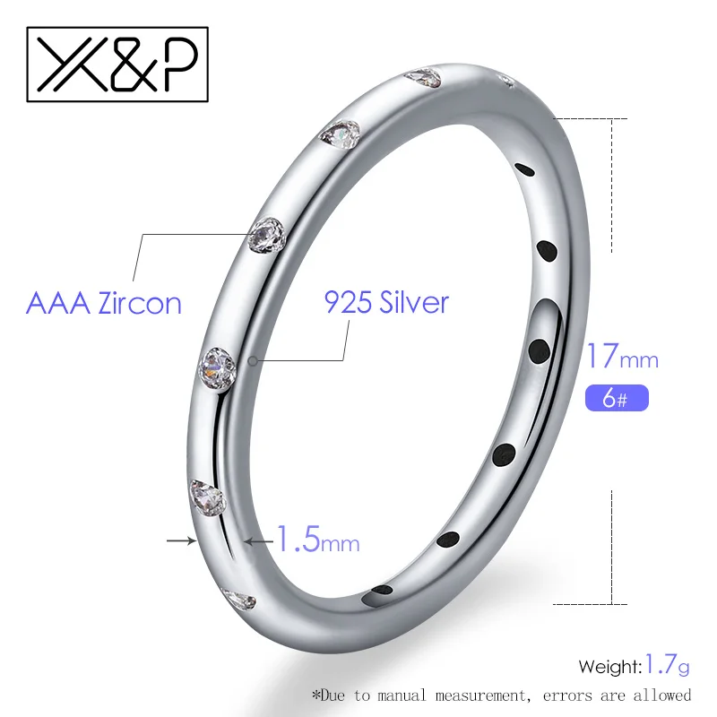 Женское кольцо с кристаллами X &amp P золотистого/серебристого цвета Ювелирное