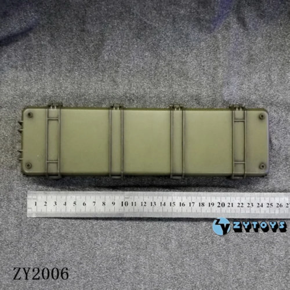 

1:6 Scale ZY2006 Plastic Case Gun Box Figure Fit 12'' Weapon Model Toy action figure Accessories